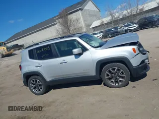 2017 Jeep Renegade Altitude with VIN ZACCJABBXHPF51072, listed as a IAAI auction lot 41877083 with 88,246 mi miles and . Bid and sale history available at DreamBid. Image 13.