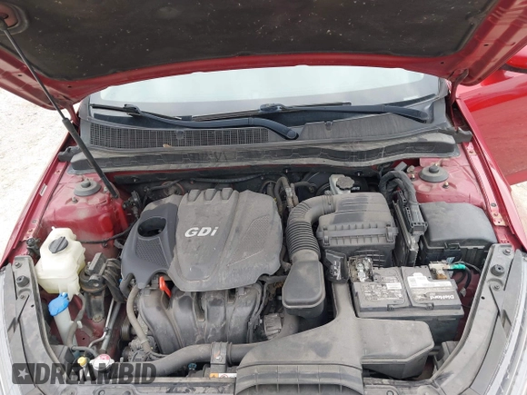 2015 Kia Optima LX with VIN 5XXGM4A72FG357449, listed as a IAAI auction lot 42079075 with 136,042 mi miles. Bid and sale history available at carsss.com. Image 10.