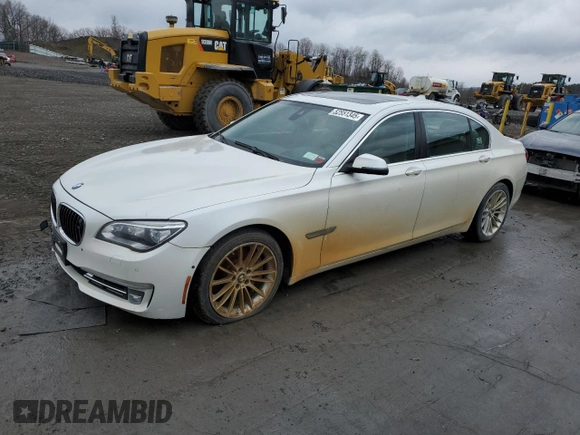 2014 BMW 7 Series ALPINA B7 xDrive with VIN WBAYF8C5XED142604, listed as a Copart auction lot 52551345 with 124,474 mi miles and Clean Title. Bid and sale history available at DreamBid. Image 1.