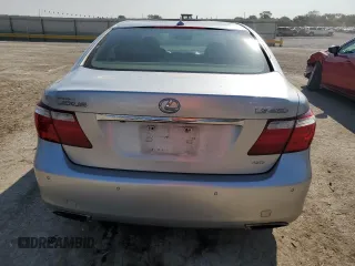 2009 Lexus LS 460 with VIN JTHCL46F795001457, listed as a Copart auction lot 69957804 with 143,649 mi miles and Salvage Title. Bid and sale history available at DreamBid. Image 6.