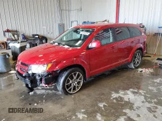 2019 Dodge Journey GT with VIN 3C4PDCEG8KT686465, listed as a Copart auction lot 49888325 with 85,379 mi miles and Salvage title. Bid and sale history available at DreamBid. Image 1.