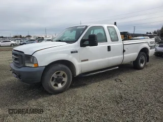 2004 Ford F-250 XL with VIN 1FTNX20P54EC93333, listed as a Copart auction lot 46504895 with 195,189 mi miles and Clean title. Bid and sale history available at DreamBid. Image 1.