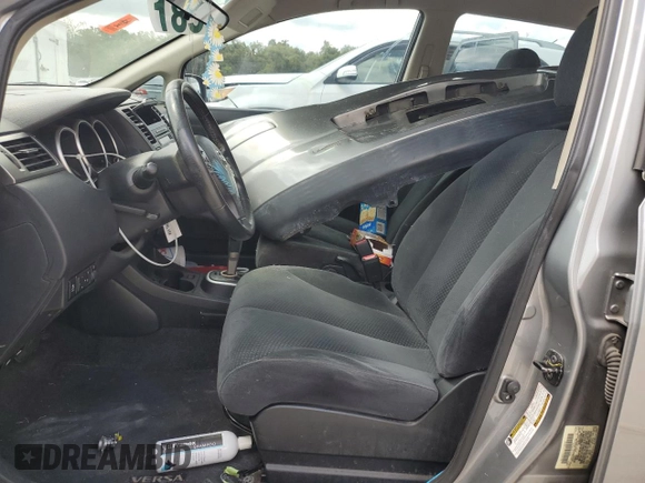 2012 Nissan Versa S with VIN 3N1BC1CP4CK802498, listed as a Copart auction lot 72370544 with 180,313 mi miles and Salvage Title. Bid and sale history available at carsss.com. Image 7.