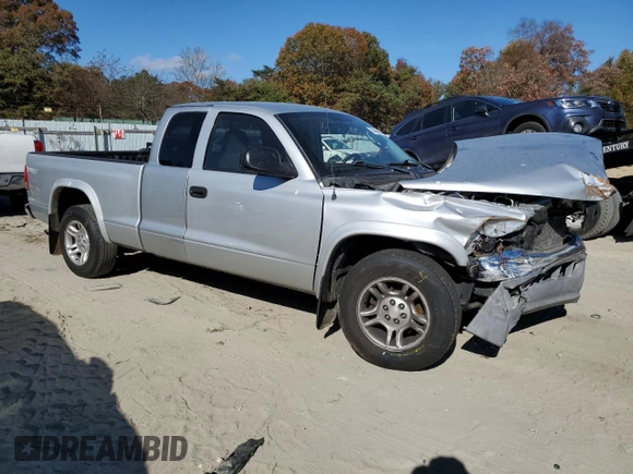 2003 Dodge Dakota SLT with VIN 1D7HL42N53S266476, listed as a Copart auction lot 79446004 with 139,911 mi miles and Salvage Title. Bid and sale history available at carsss.com. Image 4.