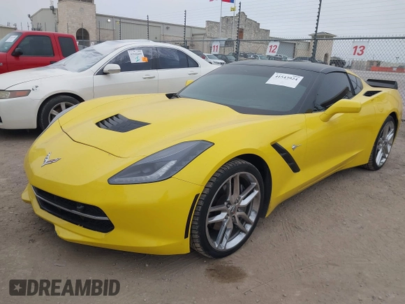2019 Chevrolet Corvette 3LT with VIN 1G1YF2D74K5108592, listed as a IAAI auction lot 41543924 with 69,513 mi miles. Bid and sale history available at carsss.com. Image 17.