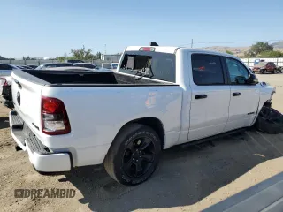2023 Ram 1500 Big Horn with VIN 1C6SRFFT5PN652314, listed as a Copart auction lot 59323735 with 28,721 mi miles and Salvage title. Bid and sale history available at DreamBid. Image 3.