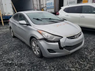 2013 Hyundai Elantra Limited with VIN 5NPDH4AE2DH446350, listed as a Copart auction lot 50250405 with 322,407 mi miles and Salvage Title. Bid and sale history available at DreamBid. Image 4.