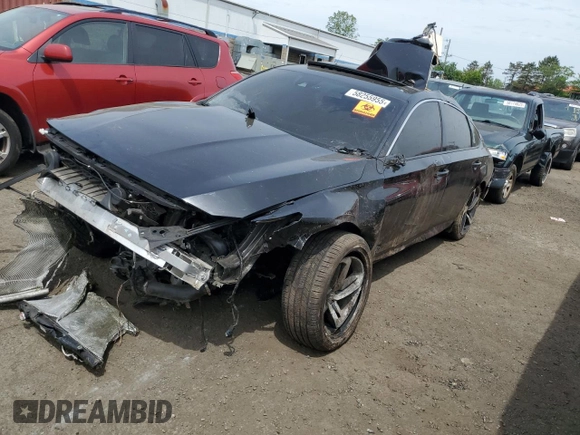 2020 Honda Accord Sport with VIN 1HGCV2F33LA007522, listed as a Copart auction lot 58255955 with Not provided miles and Salvage title. Bid and sale history available at DreamBid. Image 1.