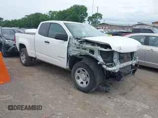2021 Chevrolet Colorado 2WD Work Truck z VIN 1GCHSBEA6M1105491, wystawiony jako IAAI lot #42273668 z przebiegiem 43 024 mil mil oraz . Historia ofert i sprzedaży dostępna na DreamBid. Obrazek 1.