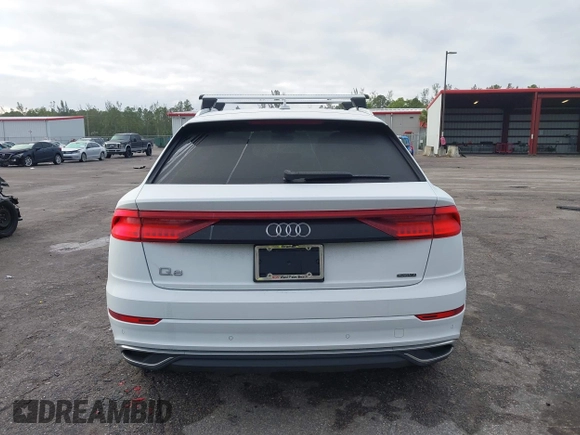 2023 Audi Q8 Premium with VIN WA1AVBF14PD015616, listed as a IAAI auction lot 41213960 with 26,102 mi miles and . Bid and sale history available at DreamBid. Image 16.