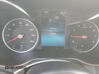 2020 Mercedes-Benz GLC with VIN WDC0G8EB5LF722435, listed as a Copart auction lot 52681275 with 80,088 mi miles and Salvage Title. Bid and sale history available at carsss.com. Image 9.