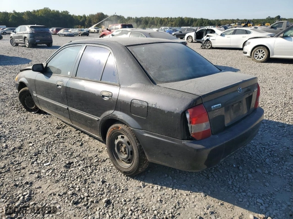 1999 Mazda Protege DX with VIN JM1BJ2221X0172757, listed as a Copart auction lot 75818584 with 278,032 mi miles and Clean Title. Bid and sale history available at carsss.com. Image 2.