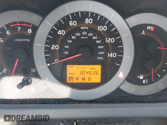 2011 Toyota RAV4 Ltd with VIN 2T3DK4DV9BW047454, listed as a IAAI auction lot 41825304 with 104,536 mi miles. Bid and sale history available at carsss.com. Image 15.