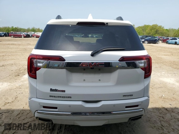 2023 GMC Acadia Denali with VIN 1GKKNXLS9PZ155219, listed as a Copart auction lot 54728555 with Not provided miles and Salvage title. Bid and sale history available at DreamBid. Image 6.