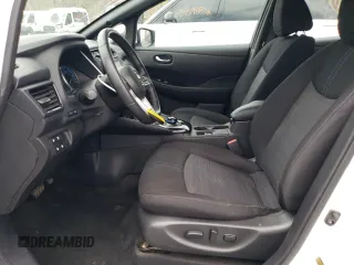 2022 Nissan LEAF SV Plus with VIN 1N4BZ1CV0NC559667, listed as a Copart auction lot 53460345 with 21,772 mi miles and Salvage Title. Bid and sale history available at DreamBid. Image 7.