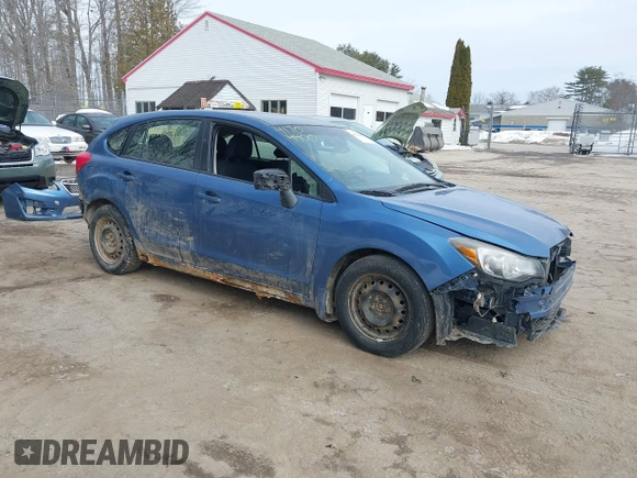2015 Subaru Impreza 2.0i with VIN JF1GPAA67FG316214, listed as a IAAI auction lot 41704400 with 184,134 mi miles and . Bid and sale history available at DreamBid. Image 1.