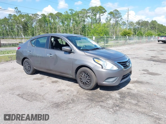 2016 Nissan Versa S Plus with VIN 3N1CN7AP1GL823488, listed as a IAAI auction lot 42060937 with 125,077 mi miles. Bid and sale history available at carsss.com. Image 1.