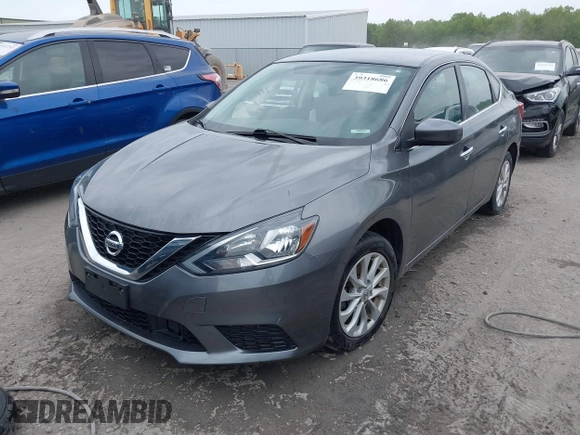 2019 Nissan Sentra SV with VIN 3N1AB7AP3KY368915, listed as a IAAI auction lot 39318686 with 86,037 mi miles and . Bid and sale history available at DreamBid. Image 2.