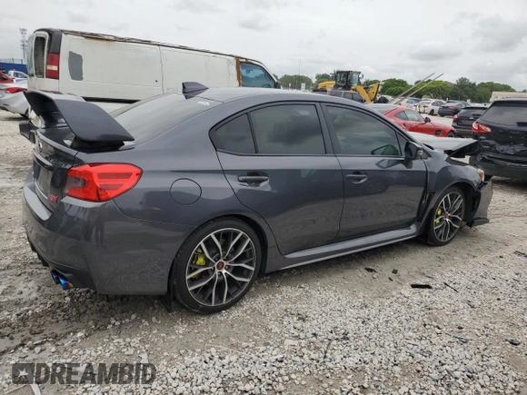 2020 Subaru WRX STI z VIN JF1VA2E67L9814065, wystawiony jako Copart lot #59383995 z przebiegiem 43 129 mil mil oraz Szkoda całkowita • Salvage title. Historia ofert i sprzedaży dostępna na DreamBid. Obrazek 3.