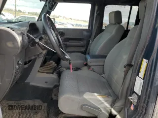 2007 Jeep Wrangler Unlimited Rubicon with VIN 1J4GA69177L100903, listed as a Copart auction lot 81321154 with 130,632 mi miles and Salvage title. Bid and sale history available at DreamBid. Image 7.