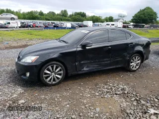 2011 Lexus IS 350 with VIN JTHCE5C21B5000344, listed as a Copart auction lot 55415854 with 138,750 mi miles and Salvage title. Bid and sale history available at DreamBid. Image 1.