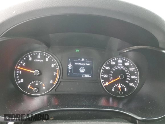 2016 Kia Optima EX with VIN 5XXGU4L36GG034257, listed as a Copart auction lot 46502445 with 114,801 mi miles and Salvage Title. Bid and sale history available at carsss.com. Image 9.