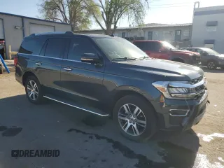 2023 Ford Expedition Limited with VIN 1FMJU2A82PEA31624, listed as a Copart auction lot 53244415 with 33,063 mi miles and Salvage title. Bid and sale history available at DreamBid. Image 4.