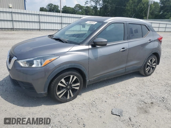 2018 Nissan Kicks S with VIN 3N1CP5CU0JL520047, listed as a Copart auction lot 61968345 with 133,447 mi miles and Clean title. Bid and sale history available at DreamBid. Image 1.