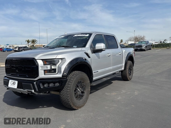 2017 Ford F-150 Raptor with VIN 1FTFW1RG9HFC17974, listed as a Copart auction lot 48812925 with 50,406 mi miles and Clean Title. Bid and sale history available at carsss.com. Image 2.
