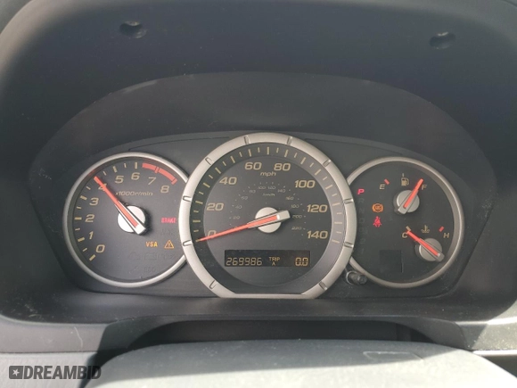 2007 Honda Pilot LX with VIN 5FNYF28117B034129, listed as a Copart auction lot 53350825 with 269,986 mi miles and Salvage Title. Bid and sale history available at carsss.com. Image 9.