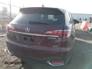 2017 Acura RDX w/Technology Pkg with VIN 5J8TB4H50HL009856, listed as a IAAI auction lot 41537494 with 113,581 mi miles. Bid and sale history available at carsss.com. Image 4.