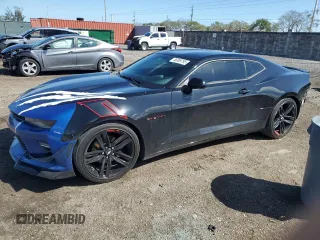 2018 Chevrolet Camaro 1LT with VIN 1G1FB1RSXJ0170116, listed as a Copart auction lot 46399795 with 54,636 mi miles and Salvage Title. Bid and sale history available at carsss.com. Image 1.