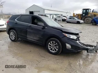 2021 Chevrolet Equinox LT with VIN 2GNAXTEV7M6125264, listed as a Copart auction lot 46973595 with Not Provided miles and Salvage Title. Bid and sale history available at DreamBid. Image 4.