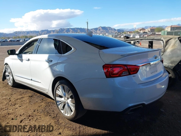 2016 Chevrolet Impala LTZ with VIN 2G1145S30G9185429, listed as a IAAI auction lot 41666638 with 150,471 mi miles. Bid and sale history available at carsss.com. Image 3.
