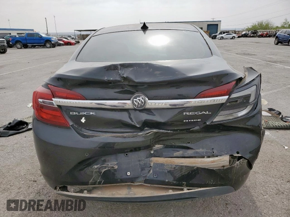 2016 Buick Regal with VIN 2G4GN5ER9G9187478, listed as a Copart auction lot 59077015 with 158,002 mi miles and Salvage title. Bid and sale history available at DreamBid. Image 6.