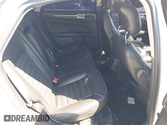 2014 Ford Fusion SE with VIN 3FA6P0HD1ER161452, listed as a IAAI auction lot 42037684 with 166,634 mi miles. Bid and sale history available at carsss.com. Image 8.