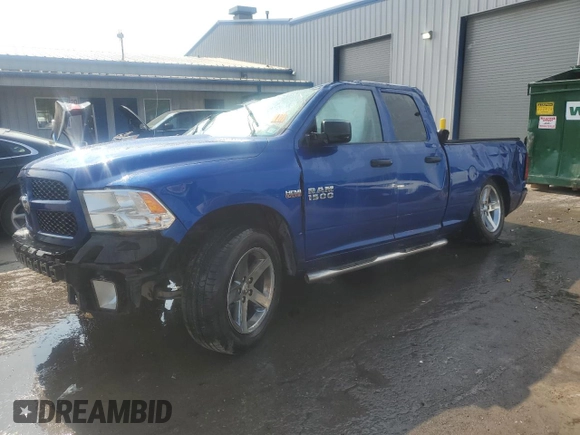 2018 Ram 1500 Express with VIN 1C6RR7FT1JS261304, listed as a Copart auction lot 60423875 with Not provided miles and Salvage title. Bid and sale history available at DreamBid. Image 1.