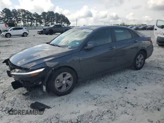 2024 Hyundai Elantra SE with VIN KMHLL4DG5RU850338, listed as a Copart auction lot 55303555 with 19,491 mi miles and Salvage title. Bid and sale history available at DreamBid. Image 1.