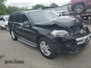 2015 Mercedes-Benz GL-Class GL 450 with VIN 4JGDF6EE7FA580014, listed as a Copart auction lot 55137704 with 115,624 mi miles and Salvage Title. Bid and sale history available at carsss.com. Image 4.