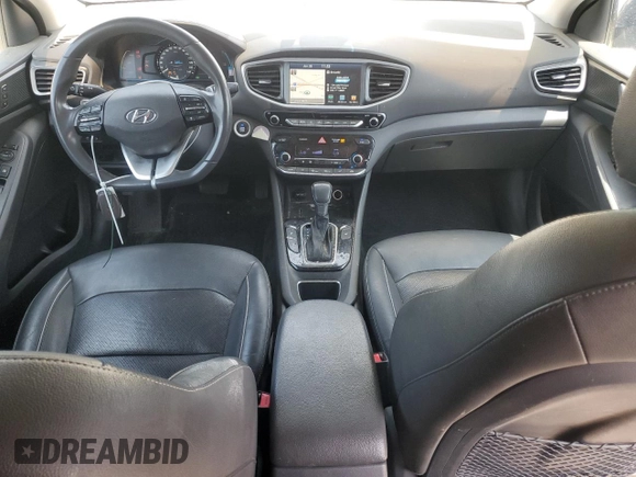 2019 Hyundai Ioniq Limited with VIN KMHC75LD2KU146671, listed as a Copart auction lot 61872035 with 78,158 mi miles and Salvage title. Bid and sale history available at DreamBid. Image 8.