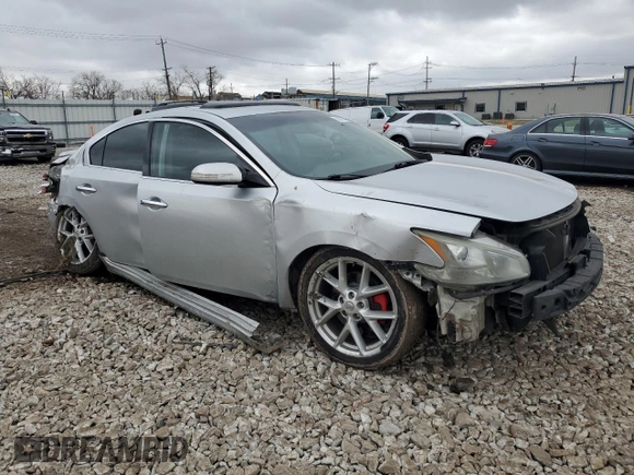 2009 Nissan Maxima SV with VIN 1N4AA51E79C832364, listed as a Copart auction lot 52252355 with 152,191 mi miles and Salvage Title. Bid and sale history available at DreamBid. Image 4.