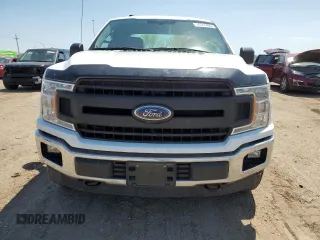 2018 Ford F-150 XL with VIN 1FTEX1EB4JKF21861, listed as a Copart auction lot 55510405 with 45,035 mi miles and Salvage title. Bid and sale history available at DreamBid. Image 5.