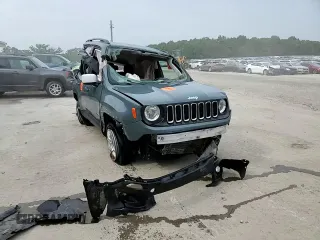2018 Jeep Renegade Latitude with VIN ZACCJBBB6JPH56383, listed as a Copart auction lot 60690615 with Not provided miles and Non repairable. Bid and sale history available at DreamBid. Image 14.