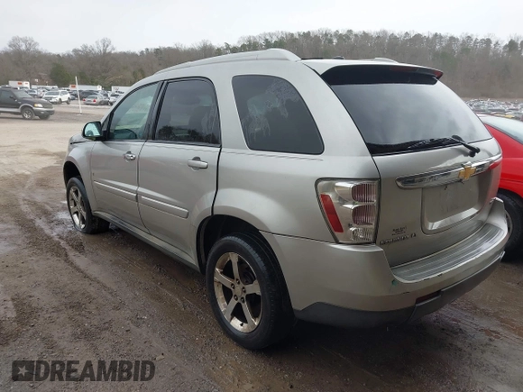 2007 Chevrolet Equinox LT with VIN 2CNDL73F876053950, listed as a IAAI auction lot 41760546 with 276,511 mi miles. Bid and sale history available at carsss.com. Image 3.
