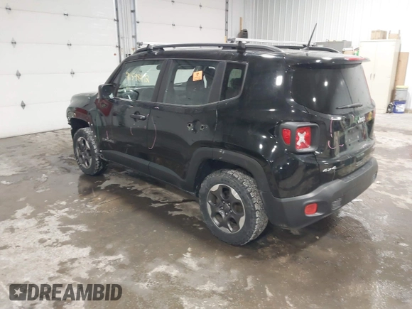2018 Jeep Renegade Upland z VIN ZACCJBAB7JPH44891, wystawiony jako IAAI lot #41598472 z przebiegiem 150 165 mil mil oraz . Historia ofert i sprzedaży dostępna na DreamBid. Obrazek 3.