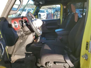 2022 Jeep Wrangler Unlimited Rubicon z VIN 1C4HJXFN4NW244038, wystawiony jako Copart lot #87279694 z przebiegiem Nie podano mil oraz Nie do naprawy • Non repairable. Historia ofert i sprzedaży dostępna na DreamBid. Obrazek 7.