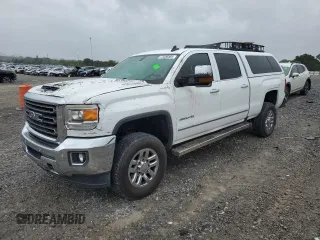 2018 GMC Sierra 2500HD SLT with VIN 1GT12TEY9JF191222, listed as a Copart auction lot 73386864 with 0 mi miles and Clean Title. Bid and sale history available at carsss.com. Image 1.