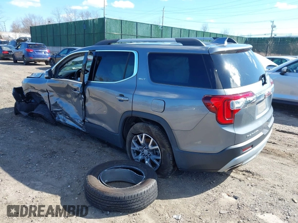 2020 GMC Acadia SLT with VIN 1GKKNULS0LZ166926, listed as a IAAI auction lot 41743915 with 31,081 mi miles and . Bid and sale history available at DreamBid. Image 3.
