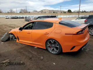 2019 Kia Stinger GT with VIN KNAE35LC7K6070057, listed as a Copart auction lot 41989245 with 43,703 mi miles and Clean Title. Bid and sale history available at DreamBid. Image 2.