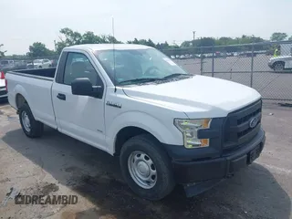 2017 Ford F-150 XL with VIN 1FTNF1EG1HKC85517, listed as a IAAI auction lot 42512115 with 54,399 mi miles and . Bid and sale history available at DreamBid. Image 1.